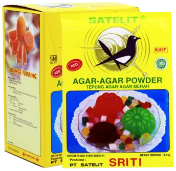 Satelit Agar-agar SATELIT SRITI AGARAGAR MERAH satelit sriti agar agar merah